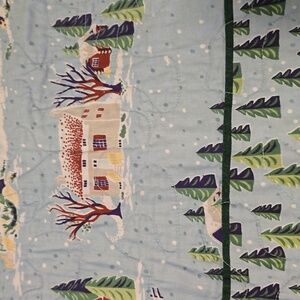 Handmade Coverlet /Throw 48 inches x 49.5 inches